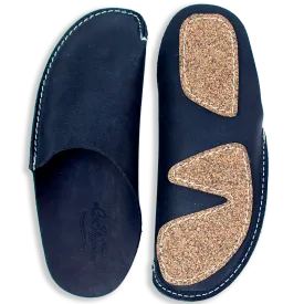 Black CP Slippers Luxe