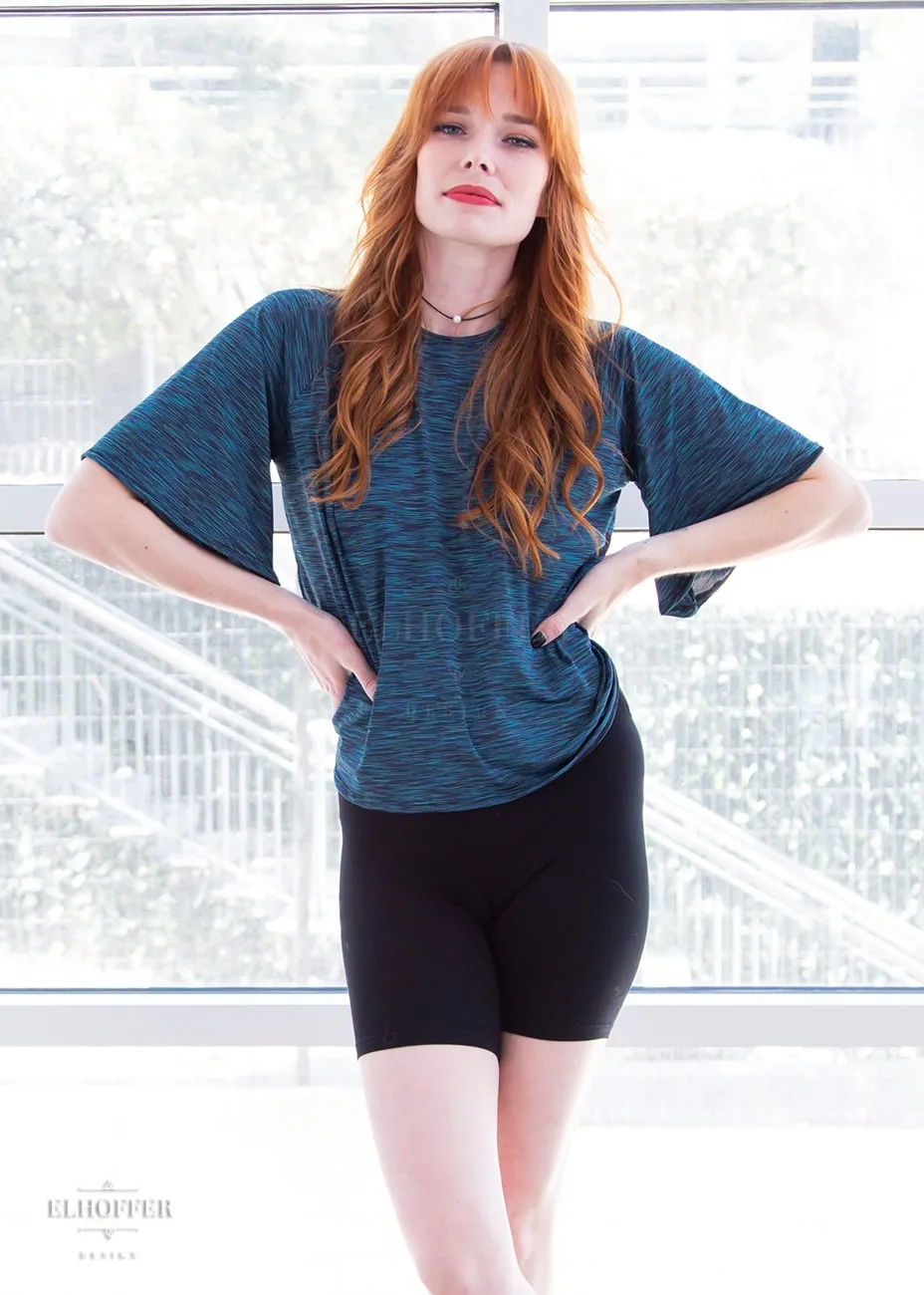 Essential Cozy Lounge Top - Aconite Blue