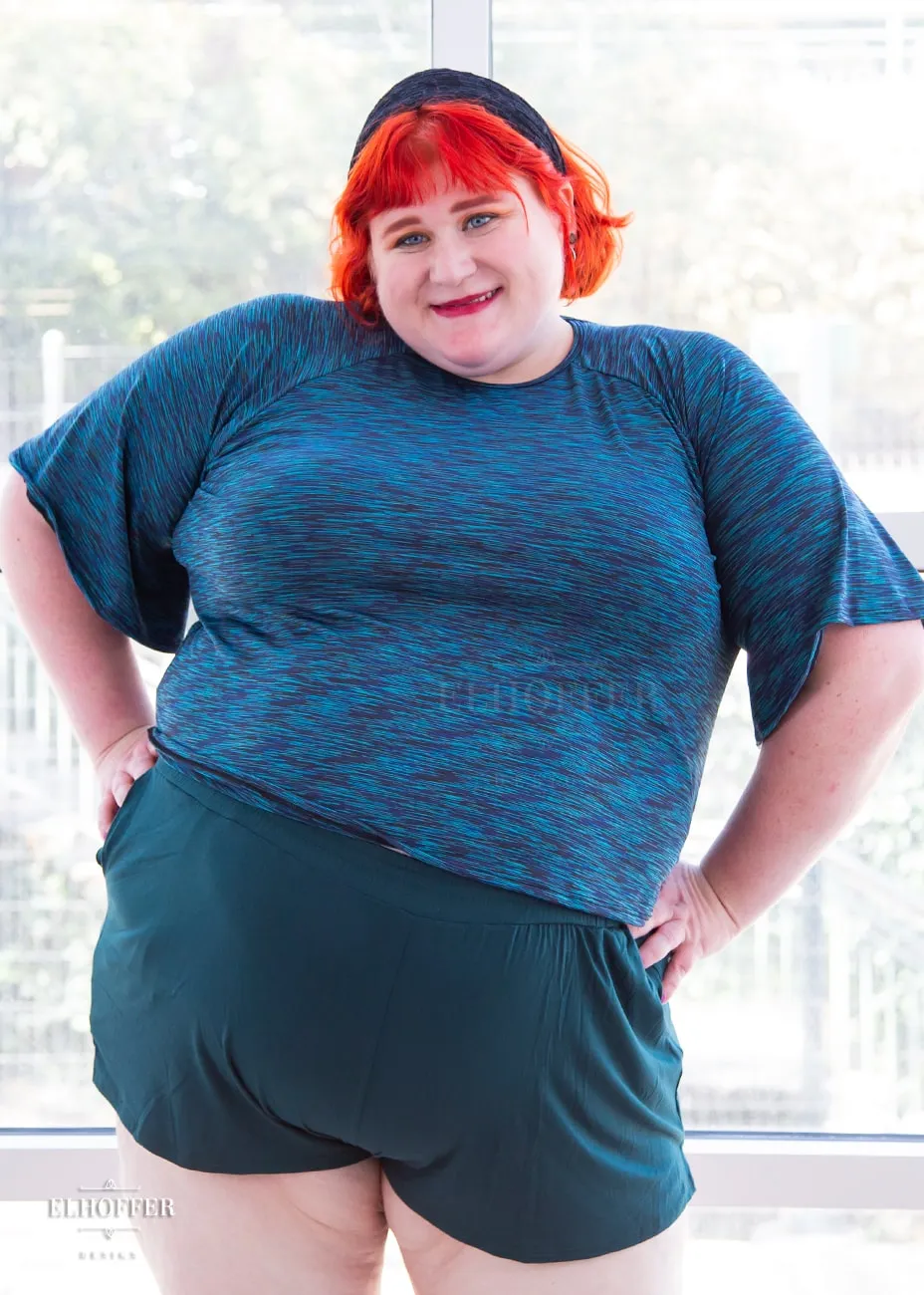 Essential Cozy Lounge Top - Aconite Blue