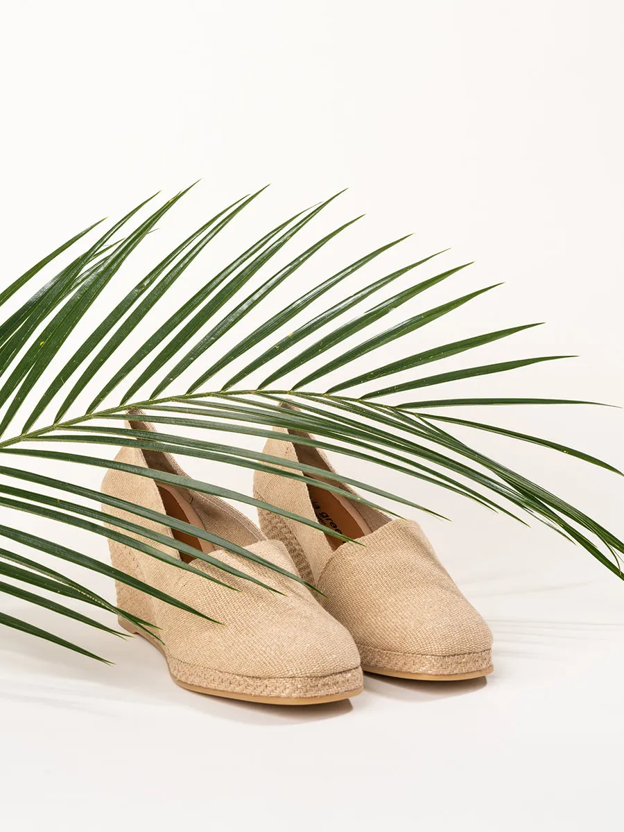 Mallorca Square Closed Toe Espadrille