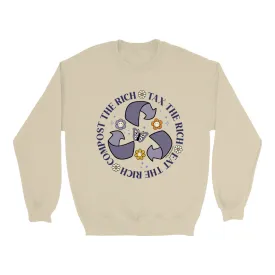 Tax | Eat | Compost the Rich Crew Sweatshirt